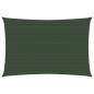 Preview: ARDEBO.de - Sonnensegel 160 g/m² Dunkelgrün 2,5x4,5 m HDPE