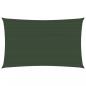 Preview: ARDEBO.de - Sonnensegel 160 g/m² Dunkelgrün 3x6 m HDPE