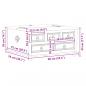 Preview: Truhe Corona 90x78x45 cm Massivholz Kiefer