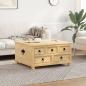 Preview: Truhe Corona 90x78x45 cm Massivholz Kiefer
