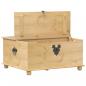 Preview: Truhe Corona 90x78x45 cm Massivholz Kiefer