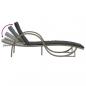 Preview: Sonnenliege mit Auflage Hellgrau 60x199x42 cm Poly Rattan