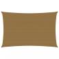 Preview: ARDEBO.de - Sonnensegel 160 g/m² Taupe 2,5x4,5 m HDPE