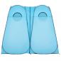 Preview: Sichtschutzzelt Blau Pop-Up Wasserdicht