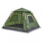 Preview: Kuppel-Campingzelt 5 Personen Grün Quick Release