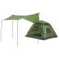 Preview: Kuppel-Campingzelt 5 Personen Grün Quick Release