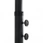 Preview: Sonnenschirm mit Aluminium-Mast 460x270 cm Schwarz