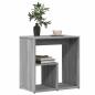 Preview: Beistelltische 2 Stk. Grau Sonoma 50x30x50 cm Holzwerkstoff