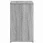 Preview: Beistelltische 2 Stk. Grau Sonoma 50x30x50 cm Holzwerkstoff