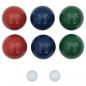 Preview: 8-tlg. Boccia-Spielset mit Tragetasche Massivholz Kiefer