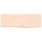 Preview: Wandregal 60x20x2 cm Massivholz Eiche Unbehandelt