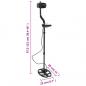 Preview: Metalldetektor 20 cm Suchtiefe mit LCD-Display