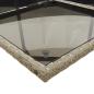 Preview: 9-tlg. Garten-Essgruppe mit Kissen Grau Poly Rattan