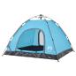 Preview: Campingzelt 3 Personen Blau Quick Release