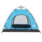 Preview: Campingzelt 3 Personen Blau Quick Release