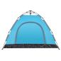 Preview: Campingzelt 3 Personen Blau Quick Release