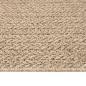 Preview: Teppich ZIZUR 120x120 cm Jute-Optik Indoor und Outdoor