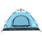 Preview: Campingzelt 4 Personen Blau Quick Release