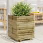 Preview: ARDEBO.de - Pflanzkübel 40x40x49,5 cm Kiefernholz Imprägniert