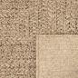 Preview: Teppich ZIZUR 240x240 cm Jute-Optik Indoor und Outdoor