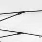 Preview: Sonnenschirm mit Aluminium-Mast 270 cm Sandweiß