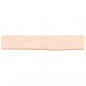 Preview: Wandregal 60x10x2 cm Massivholz Eiche Unbehandelt