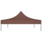 Preview: Partyzelt-Dach 4,5x3 m Braun 270 g/m²