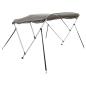 Preview: 3-Bow Bimini-Top mit Seitenteilen 183x(137-152)x137 cm