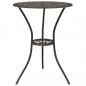 Preview: 3-tlg. Bistro-Set Aluminiumguss Bronzen