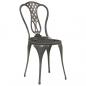 Preview: 3-tlg. Bistro-Set Aluminiumguss Bronzen