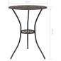 Preview: 3-tlg. Bistro-Set Aluminiumguss Bronzen