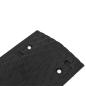 Preview: Bodenschwelle Gelb & Schwarz 97x32,5x4 cm Gummi