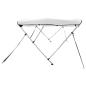 Preview: 4-Bow Bimini-Top mit Seitenteilen 243x(200-213)x137 cm