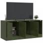 Preview: TV-Schrank Olivgrün 99x39x44 cm Stahl