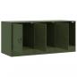 Preview: TV-Schrank Olivgrün 99x39x44 cm Stahl