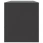 Preview: TV-Schrank Schwarz 99x39x44 cm Stahl
