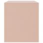 Preview: TV-Schrank Rosa 67x39x44 cm Stahl