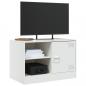 Preview: TV-Schränke 2 Stk. Weiß 67x39x44 cm Stahl