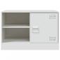 Preview: TV-Schränke 2 Stk. Weiß 67x39x44 cm Stahl
