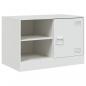 Preview: TV-Schränke 2 Stk. Weiß 67x39x44 cm Stahl