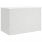 Preview: TV-Schränke 2 Stk. Weiß 67x39x44 cm Stahl