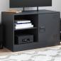 Preview: ARDEBO.de - TV-Schrank Schwarz 67x39x44 cm Stahl