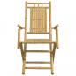 Preview: 3-tlg. Bistro-Set Bambus