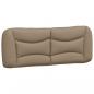 Preview: Bett mit Matratze Cappuccino-Braun 140x190 cm Kunstleder