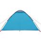 Preview: Kuppel-Campingzelt 2 Personen Blau Wasserdicht