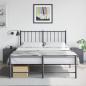 Preview: ARDEBO.de - Nachttische 2 Stk. Anthrazit 34,5x39x44 cm Stahl