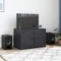 Preview: ARDEBO.de - TV-Schrank Schwarz 67x39x44 cm Stahl