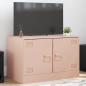 Preview: ARDEBO.de - TV-Schrank Rosa 67x39x44 cm Stahl