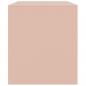 Preview: TV-Schrank Rosa 67x39x44 cm Stahl
