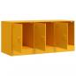 Preview: TV-Schrank Senfgelb 99x39x44 cm Stahl